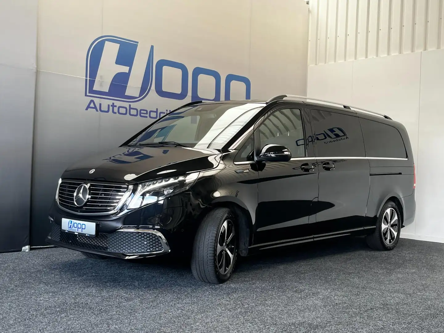 Mercedes-Benz EQV 300 L3 - 8.pers - 360 - Luchtver. - Elec. deuren - 360 Noir - 1