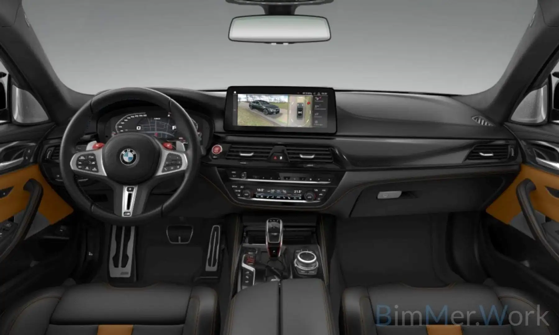 BMW M5 Competition GSD Massage 360°B&W SoftCl TV DAB Szürke - 2