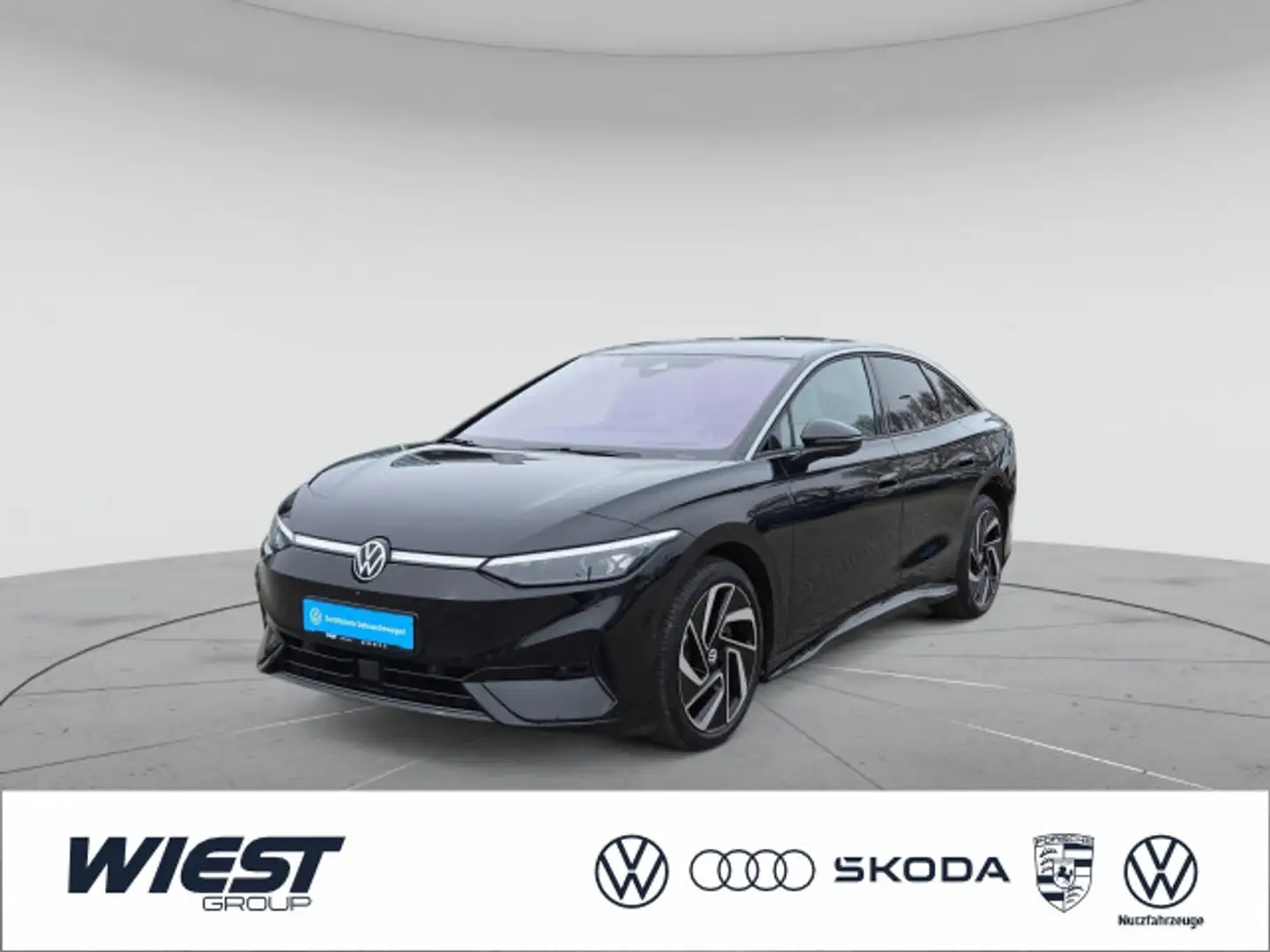 Volkswagen ID.7 Pro, MATRIX/360°VIEW/NAVI/PANO/PARK/LIGHT-A crna - 1