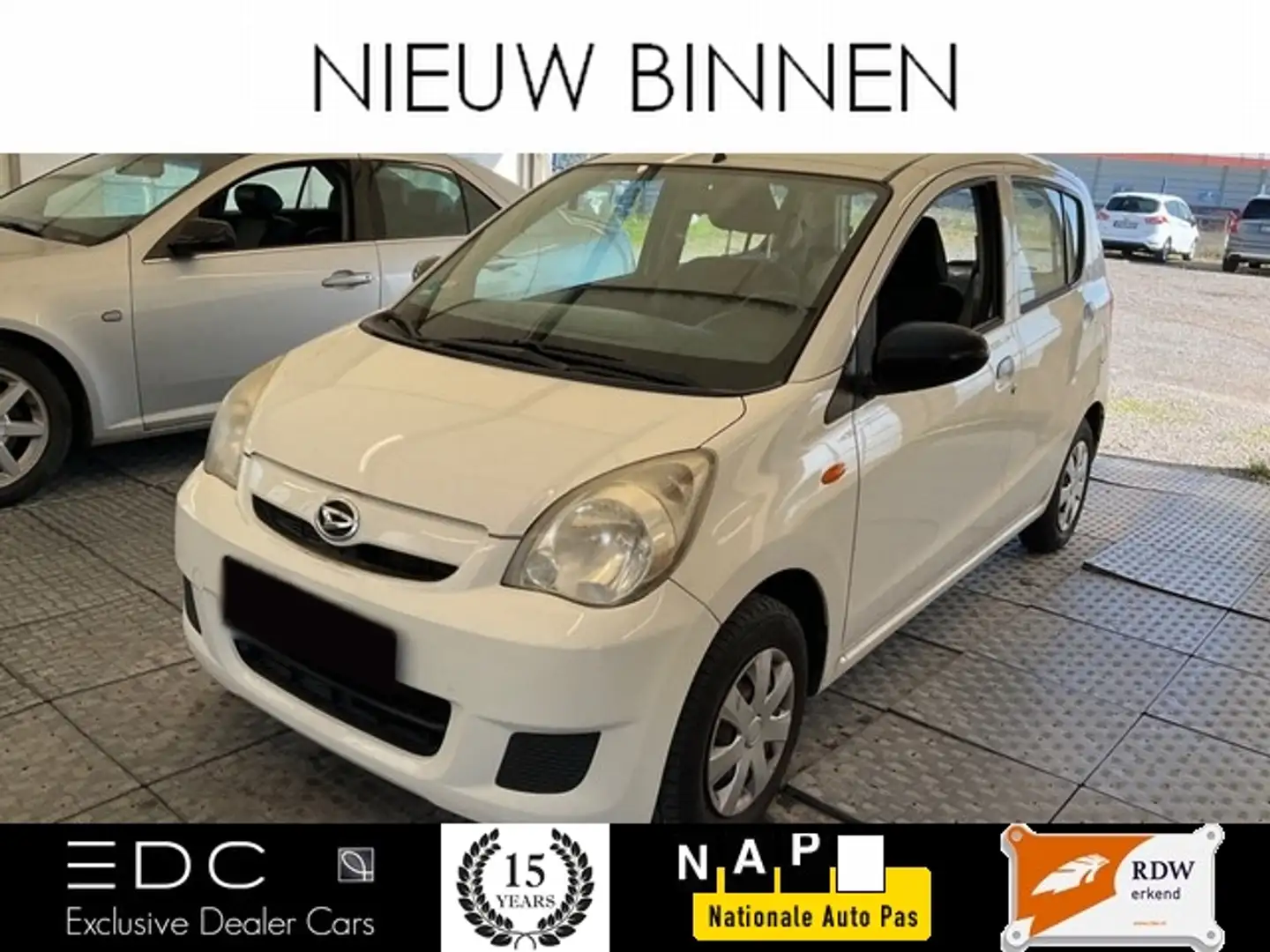 Daihatsu Cuore 1.0 Airco | Parkeersensoren | 74.000 km | Nieuwe A Biały - 1
