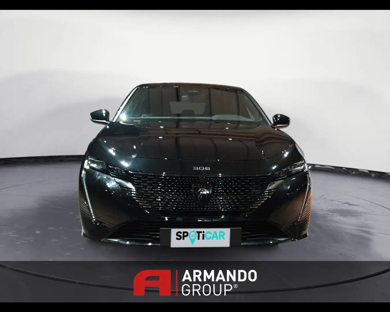 Peugeot 308 3ª serie Hybrid 136 e-DCS6 GT Zwart - 2