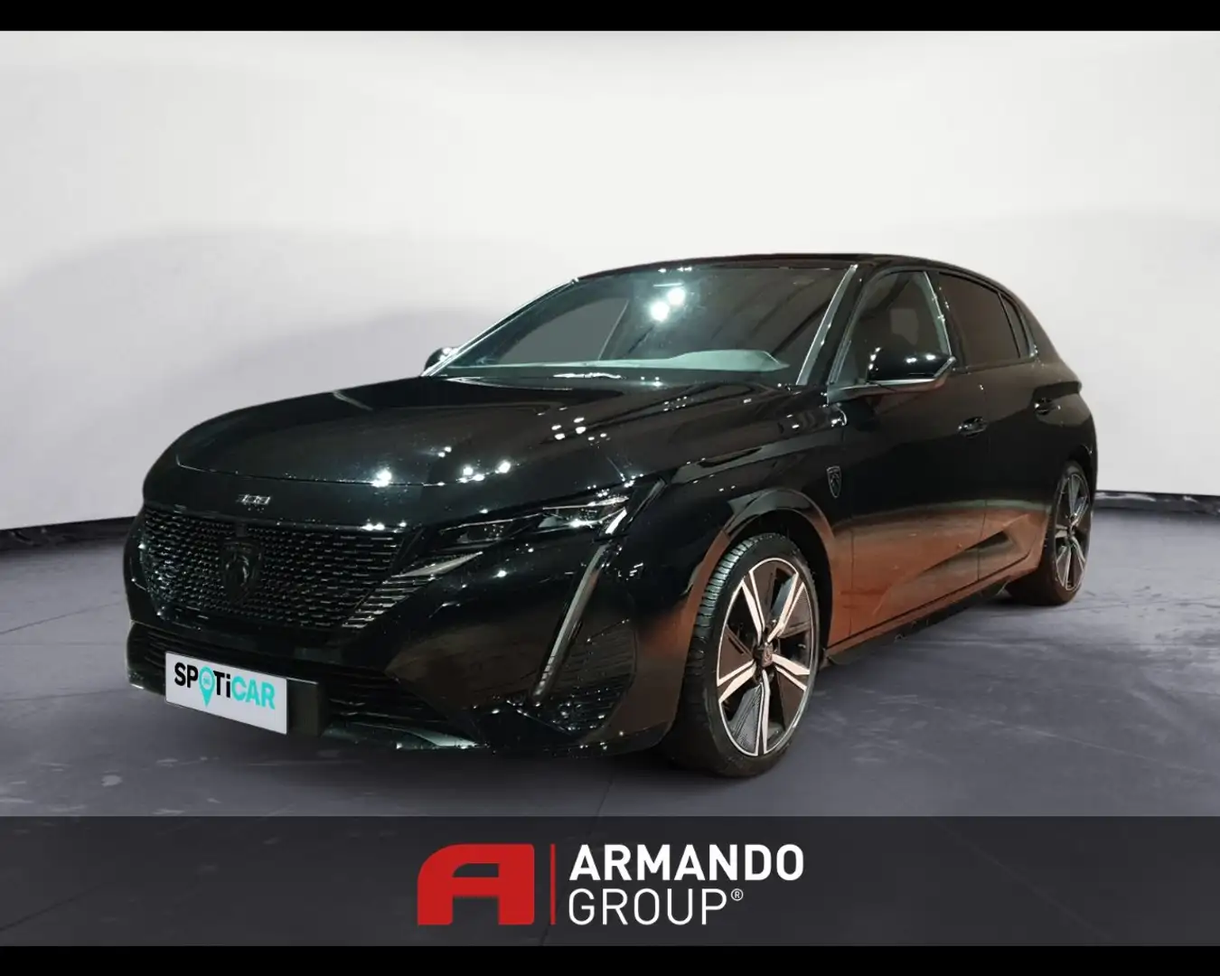 Peugeot 308 3ª serie Hybrid 136 e-DCS6 GT Zwart - 1