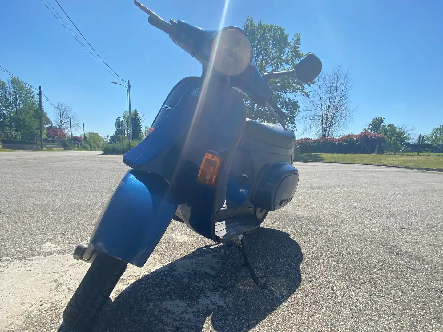 Vespa PK 50 Blauw - 2