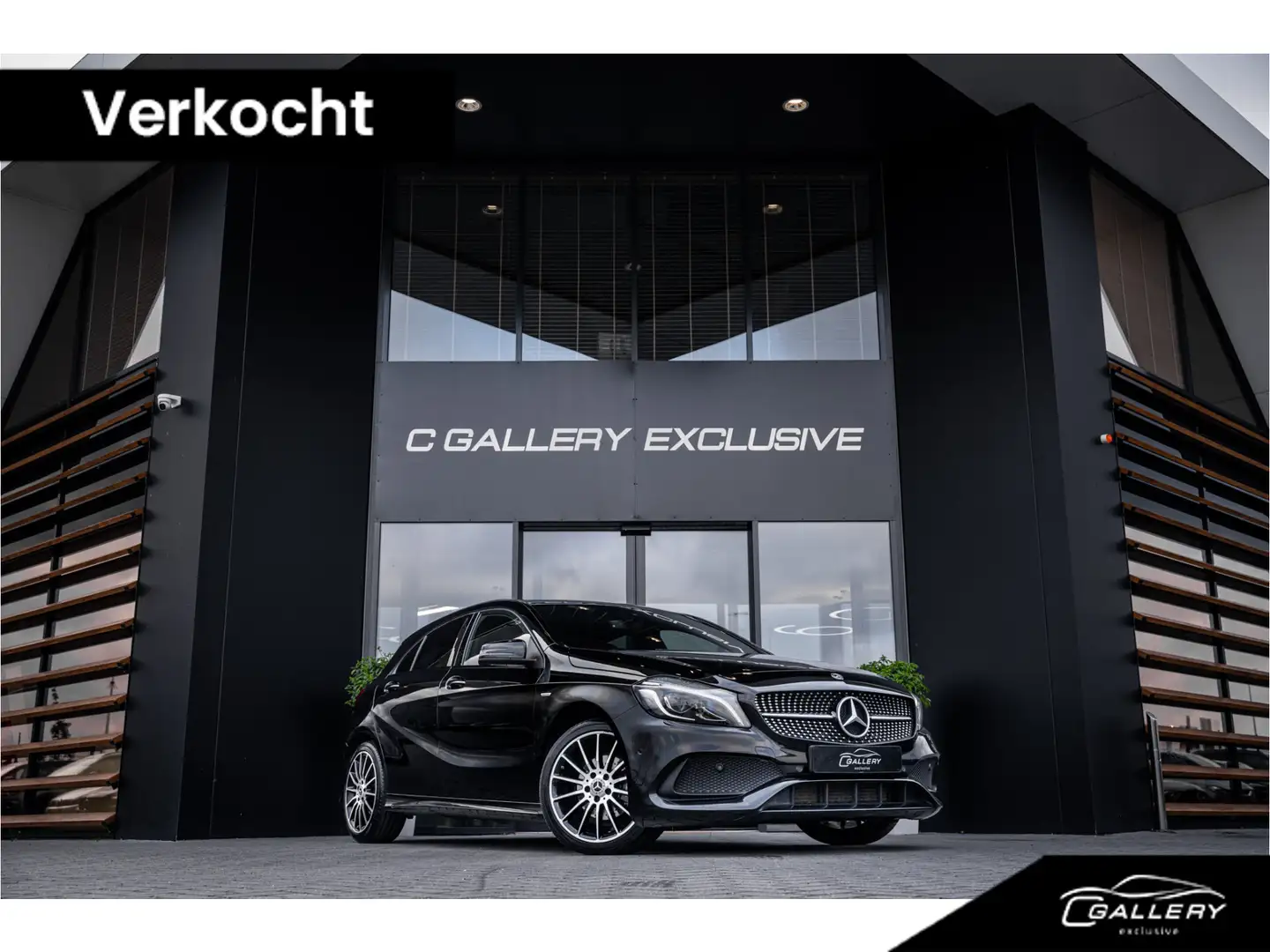 Mercedes-Benz A 200 A200 AMG-Line l Panorama l Keyles start l Stoel ve Zwart - 1