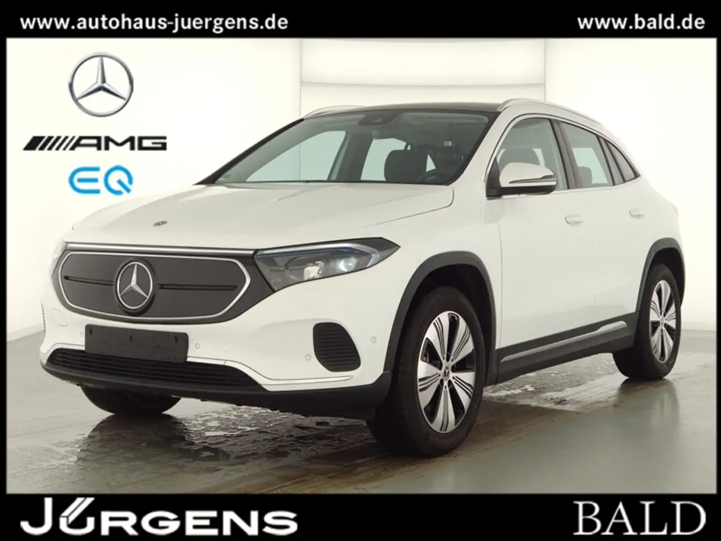 Mercedes-Benz EQA 250 Progressive/Wide/LED/Pano/Totw/Cam/Easy Білий - 1