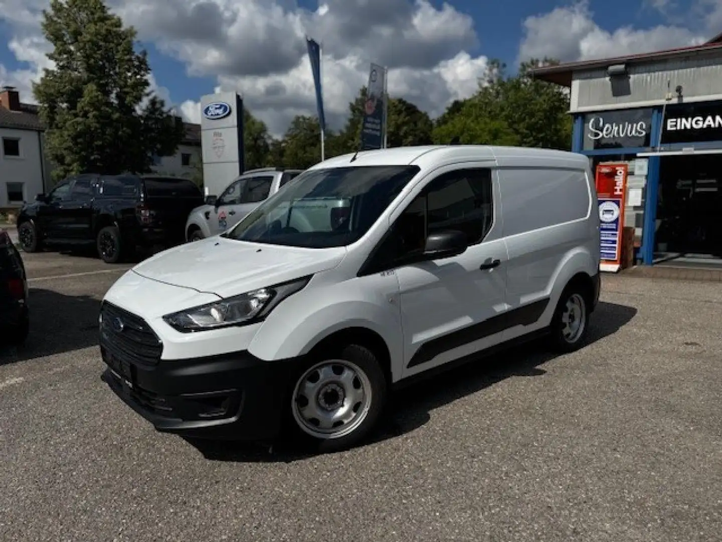 Ford Transit Connect Kasten Weiß - 2