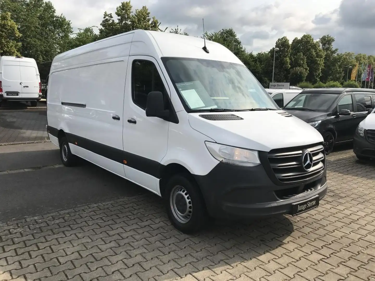 Mercedes-Benz Sprinter 316 CDI Kasten Hochdach Lang AHK Navi Blanc - 2