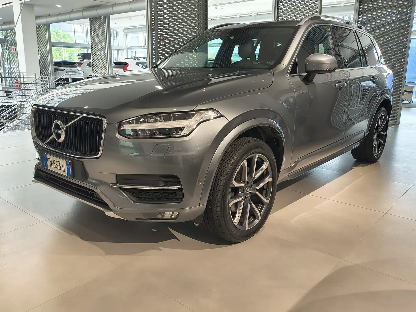 Volvo XC90 XC90 D5 Business Plus awd 235cv 7posti geartronic Grigio - 2