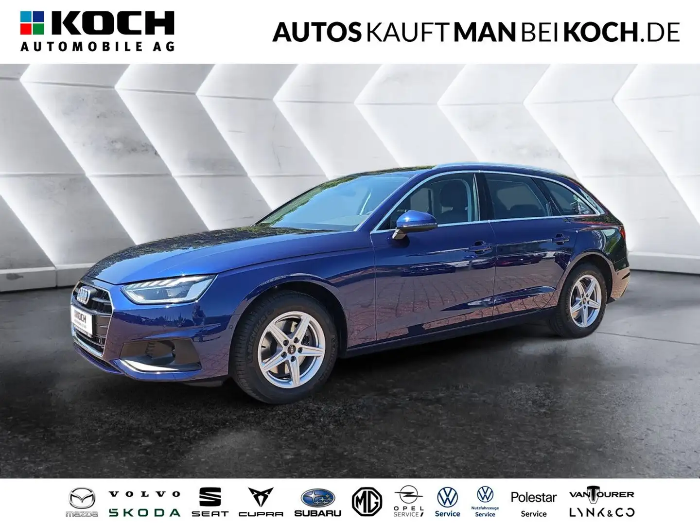 Audi A4 Avant 35 TDI DSG,LED,Assist,Facelift Bluetooth Blau - 1