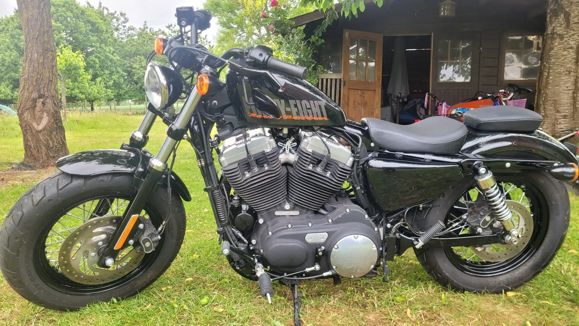 Harley-Davidson Sportster Forty Eight 1200cm³  - V-twin Negru - 2