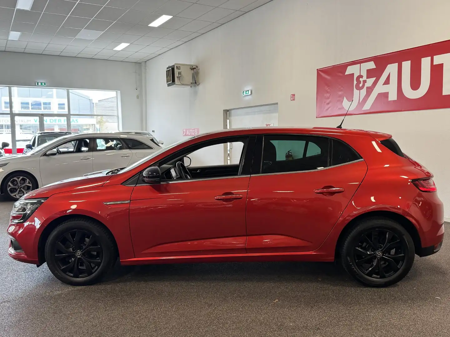 Renault Megane 1.3 TCe Limited NAVIGATIE, ECC AIRCO, STOELVERWARM Rood - 2