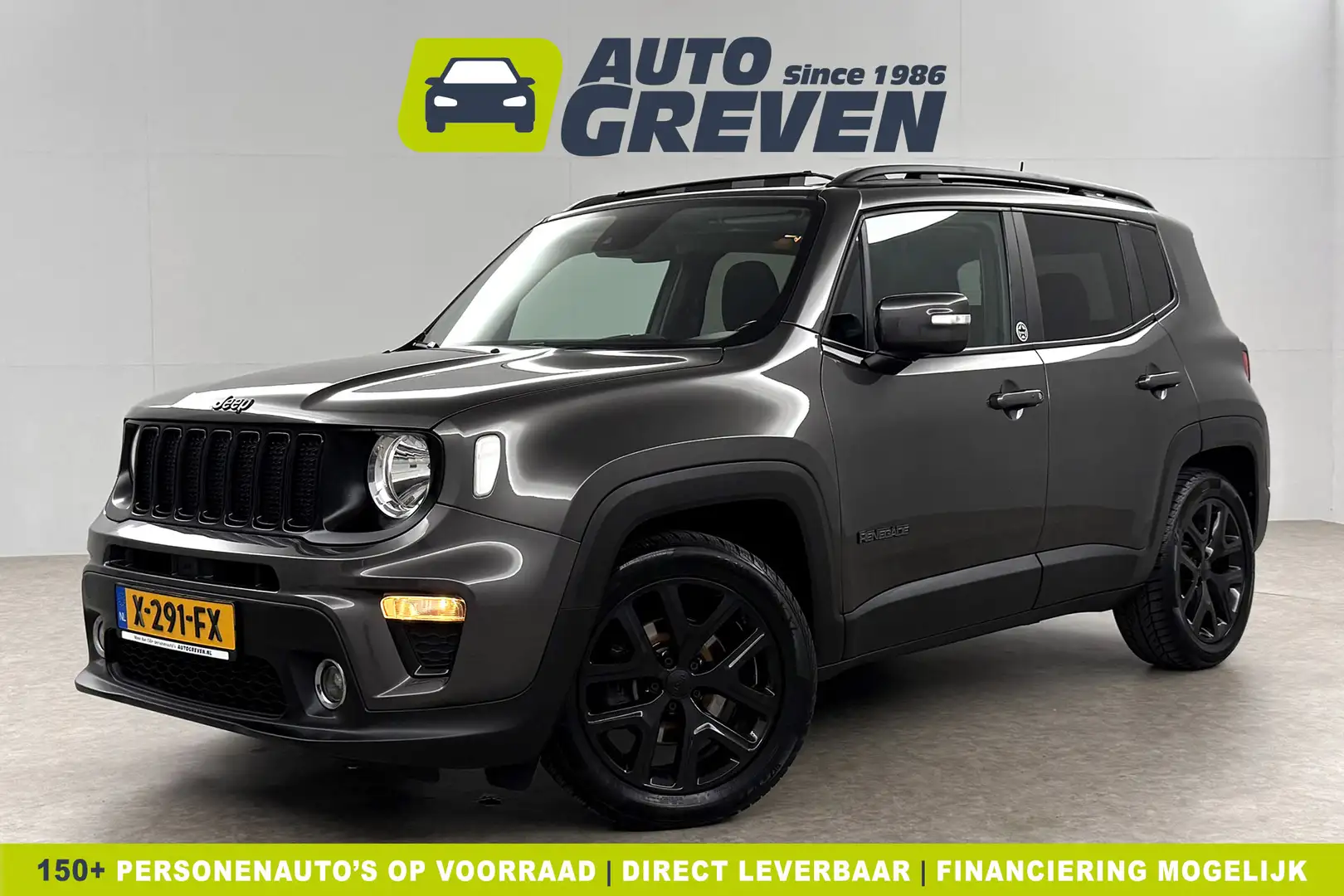 Jeep Renegade 1.3T DDCT Limited 150PK Automaat Pano Clima Cruise Grijs - 1