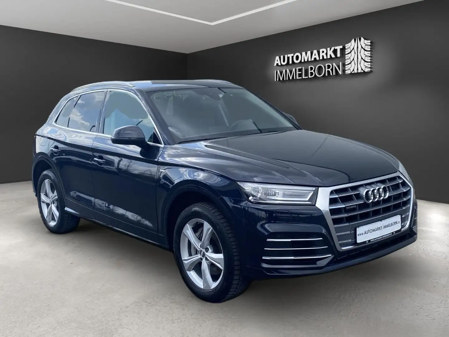Audi Q5 e quattr S Line Sport Kamera*Xen*Sound*DAB*19 Blau - 1