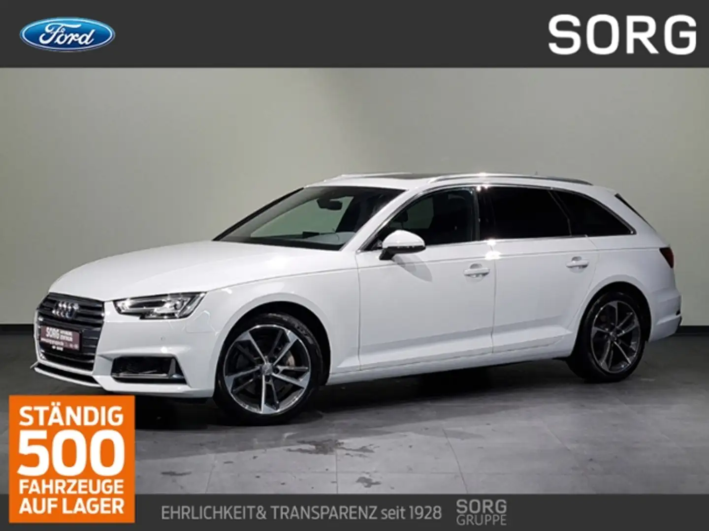 Audi A4 Avant 40 TDI quattro sport*DSG*LED*PANO-SD* Blanc - 1