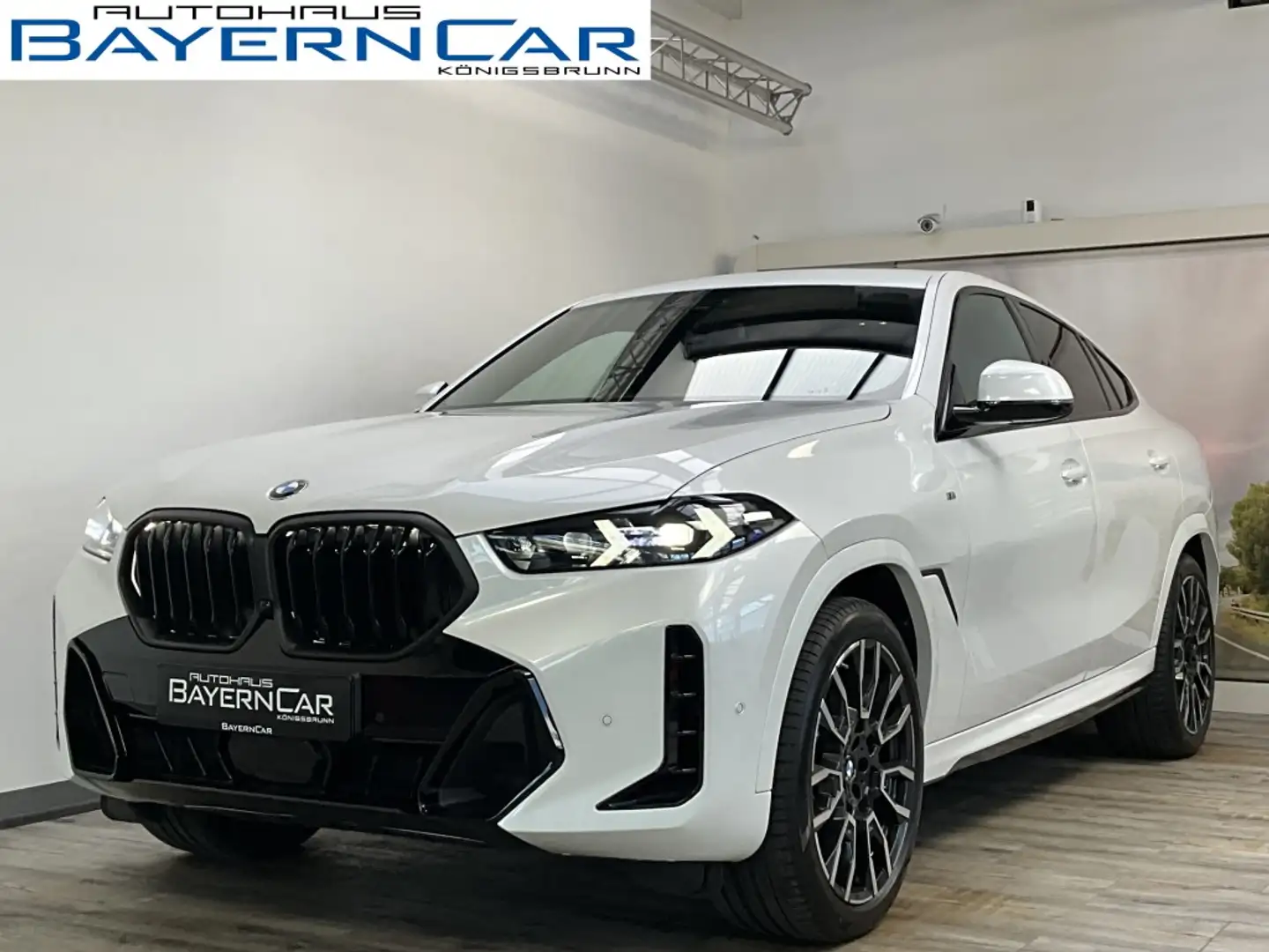 BMW X6 xDrive30d M Sport Pro Luftfeder Panorama ACC Blanc - 1
