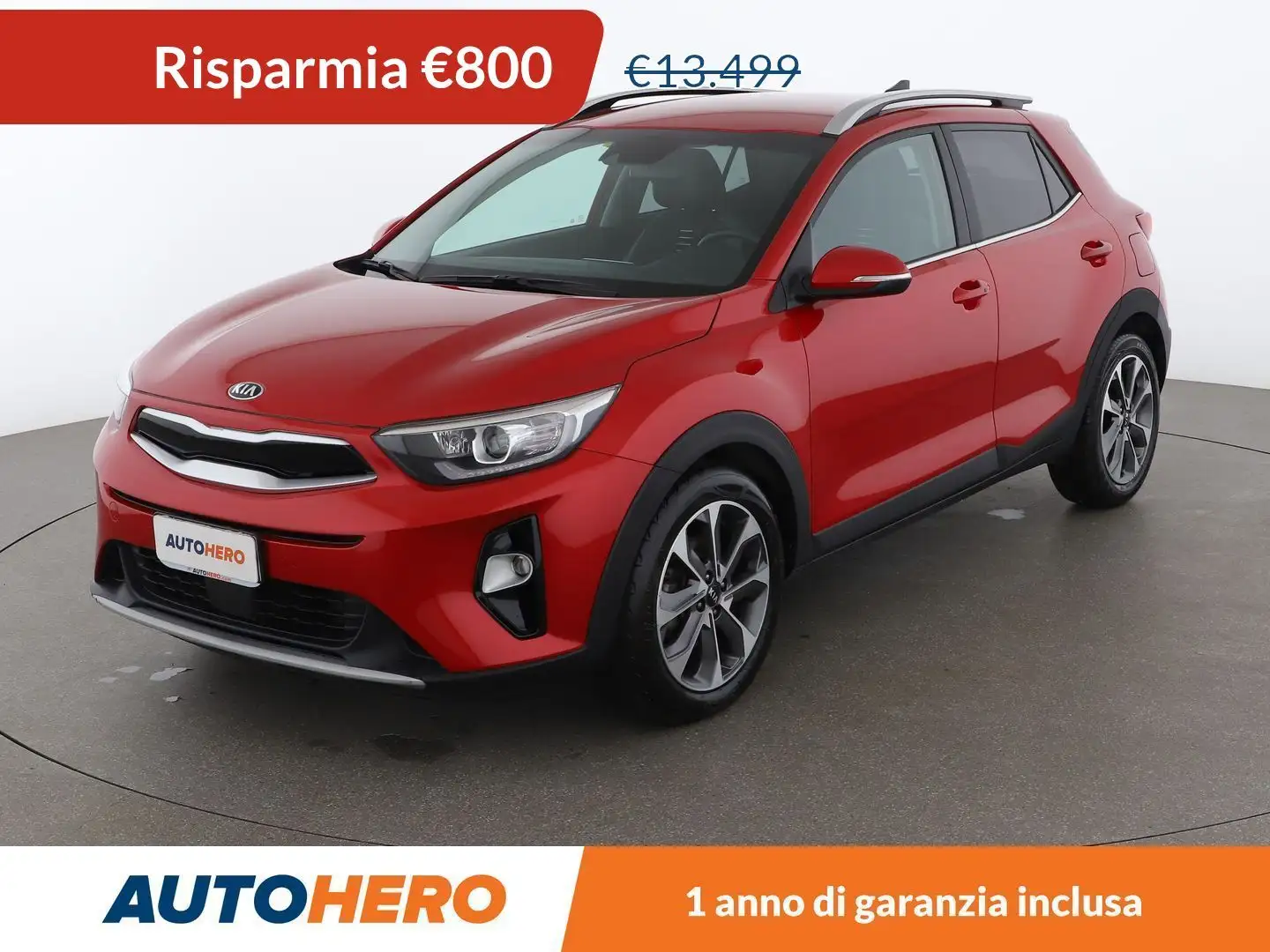 Kia Stonic 1.6 CRDi Energy 115 CV Rosso - 1