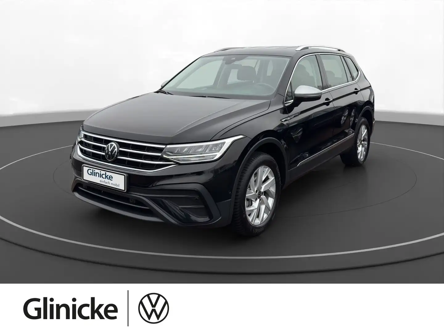 Volkswagen Tiguan Allspace 2.0 TSI 4Motion Navi AHK Kamera Schwarz - 1