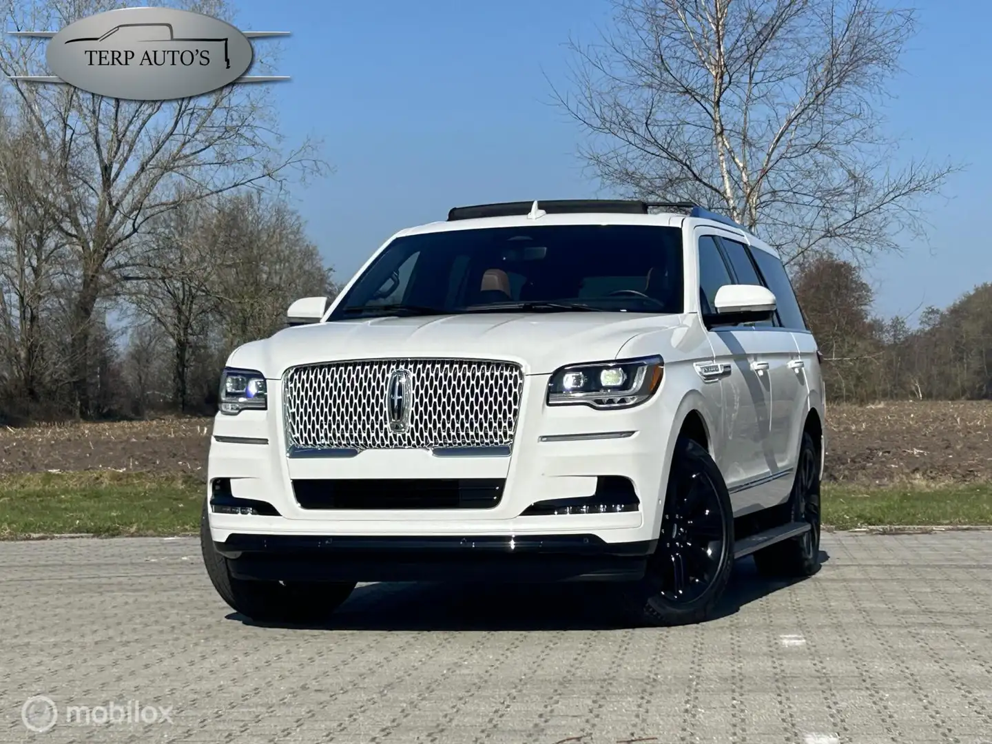 Lincoln Navigator Black Label 7 Pers Grijs kenteken mogelijk Weiß - 1