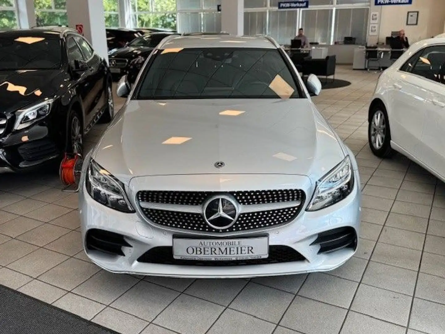 Mercedes-Benz C 300 T d 9G-Tr DAB AHK SHZ LED CarPlay Ambiente Silber - 2