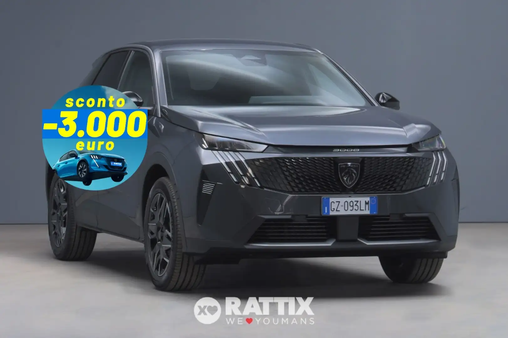 Peugeot 3008 1.2 Hybrid 136CV Allure e-DCS6 Szürke - 1