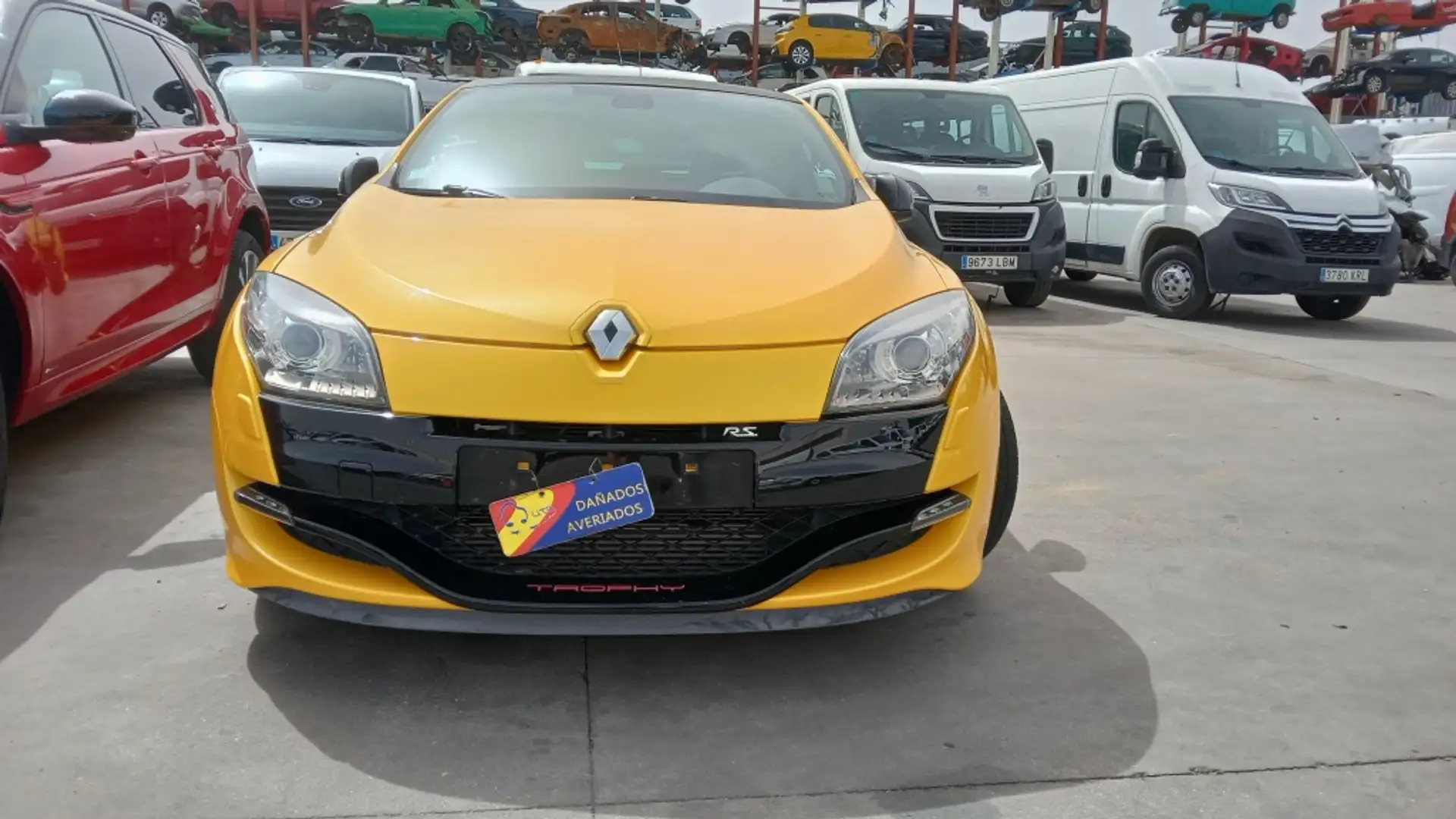 Renault Megane Coupé 2.0 SL RS Trophy Jaune - 1