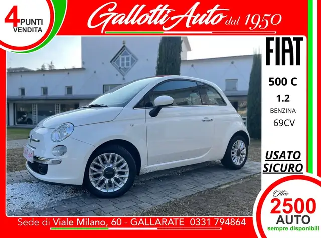 Fiat 500C 1.2 Pop 69cv
