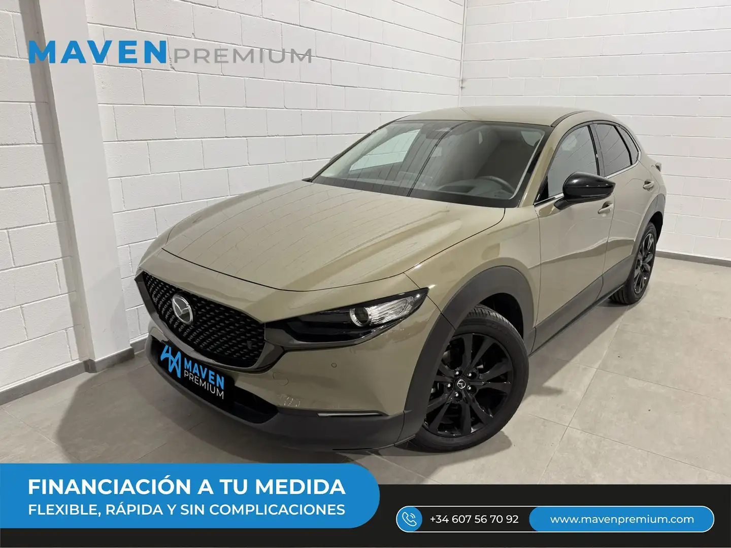 Mazda CX-30 2.0 e-Skyactiv-G Nagisa FWD 110kW Grün - 1