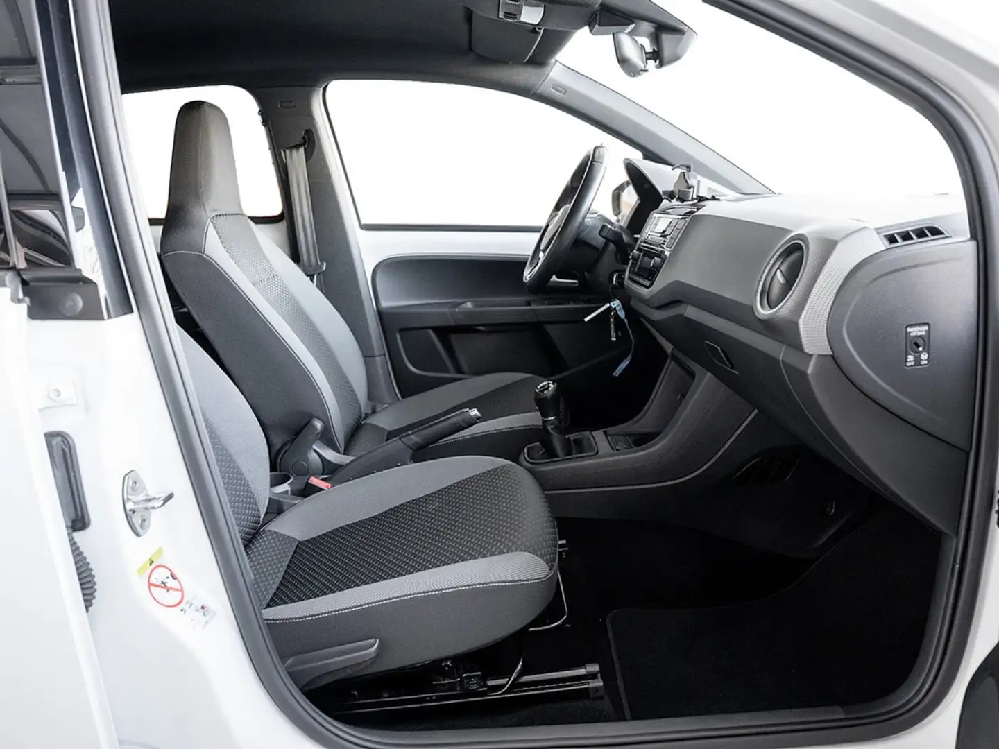 Volkswagen up! 1.0 Active KLIMA PDC KAM GRA SHZ Weiß - 2