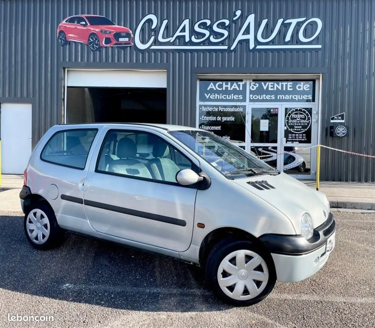 Renault Twingo (2) 1.2 i 60 cv PACK CD CLIM BVM-5 TBE Argent - 1
