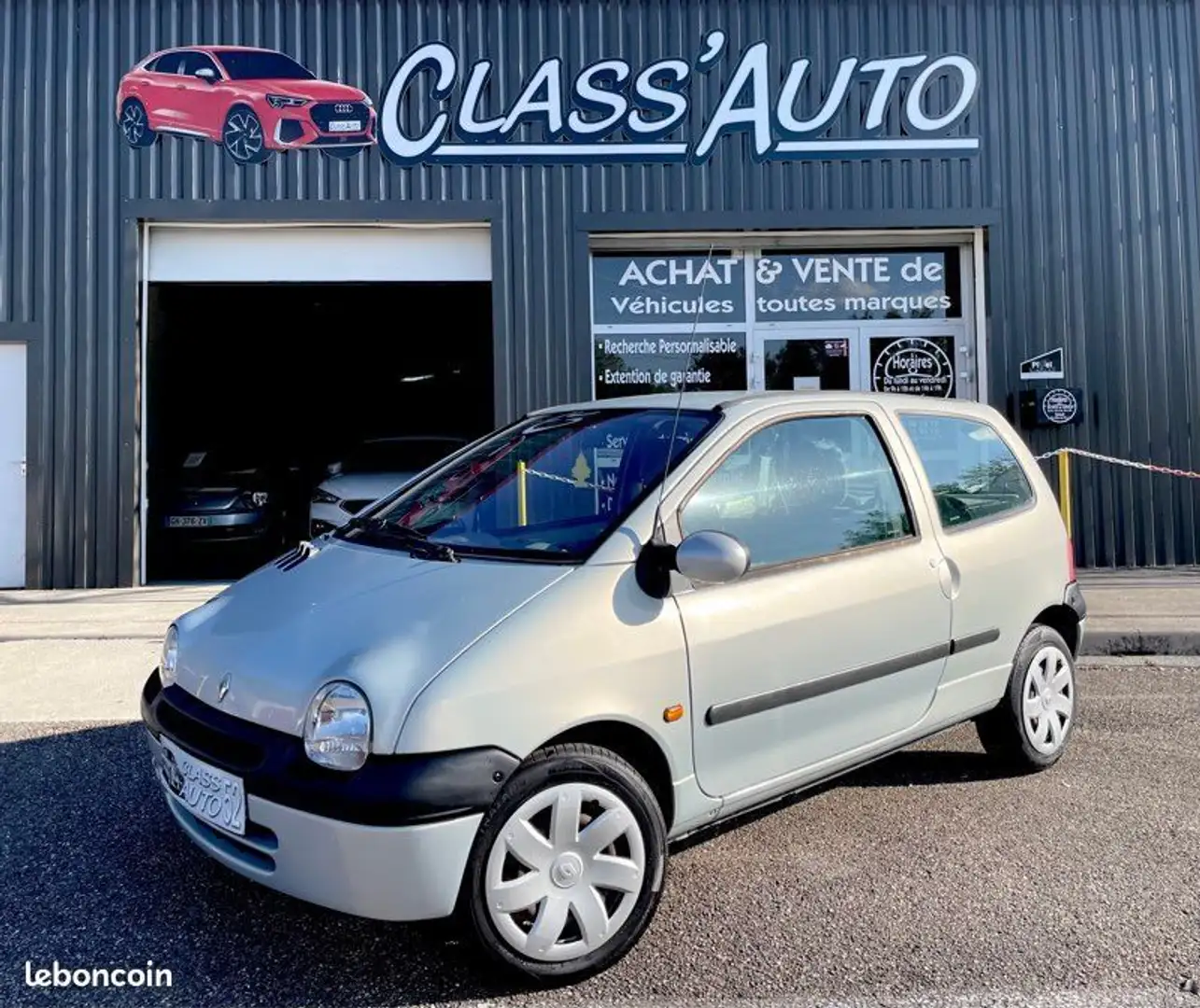 Renault Twingo (2) 1.2 i 60 cv PACK CD CLIM BVM-5 TBE Argent - 2