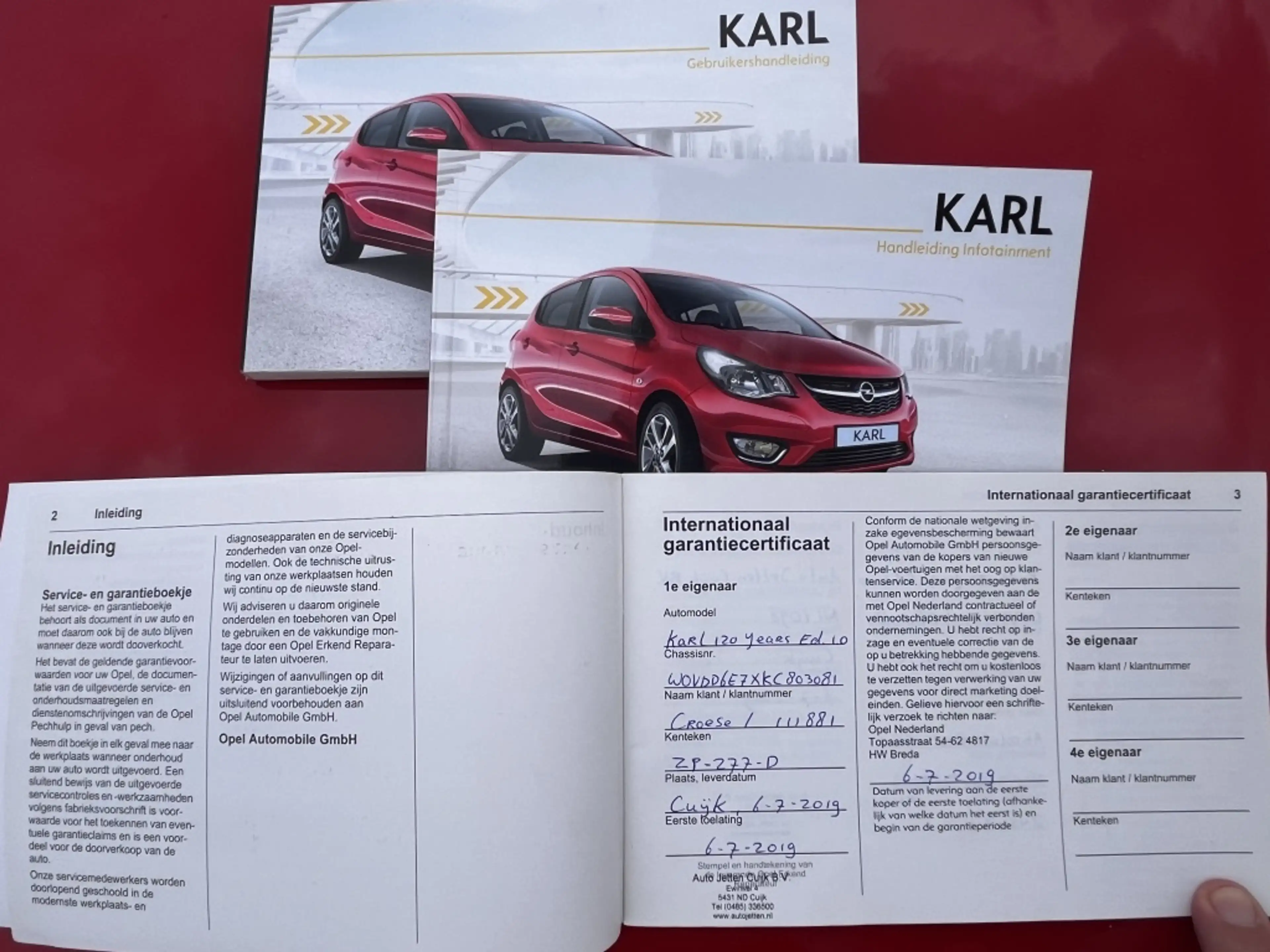 Opel Karl 1.0 120 Jaar Ed. #RIJKLAAR# | Sensoren | 4 Seasons — photo 23