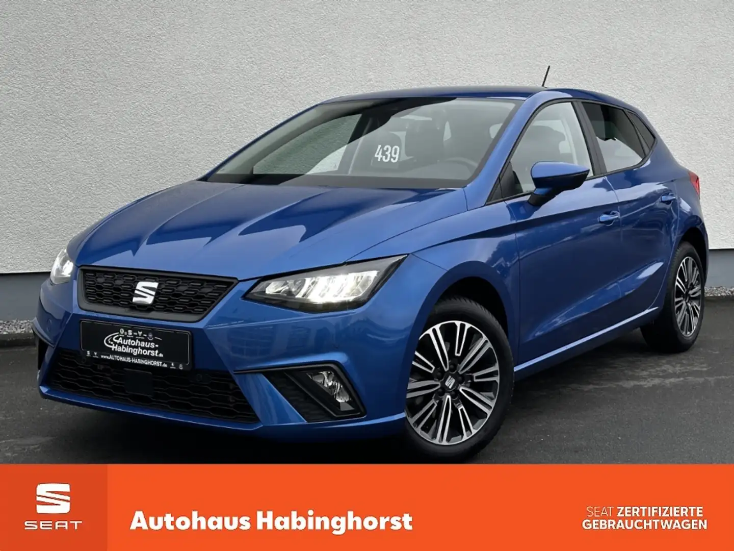 SEAT Ibiza 1.0 TSI DSG Style Edition ACC LED PDC FullLink Alu Blau - 1