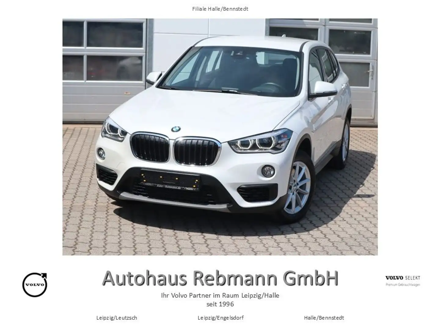 BMW X1 sDrive 20 i Advantage Weiß - 1