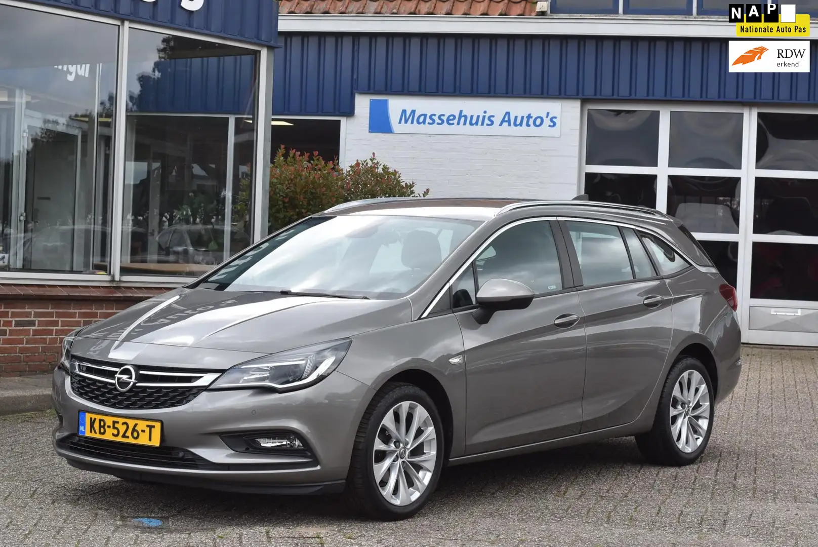 Opel Astra Sports Tourer 1.0 Edition 91dkm Clima Cruise LED N Bruin - 1