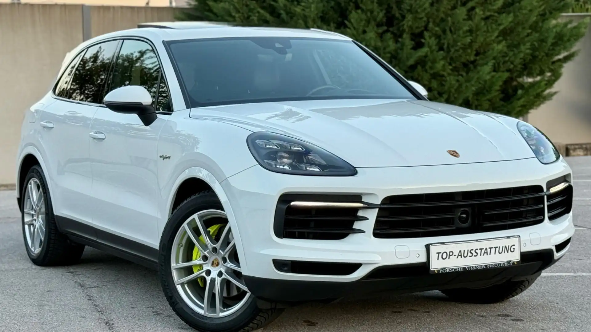 Porsche Cayenne III E-Hybrid *TOP-Ausstattung +1 Besitz Head Up P Weiß - 2