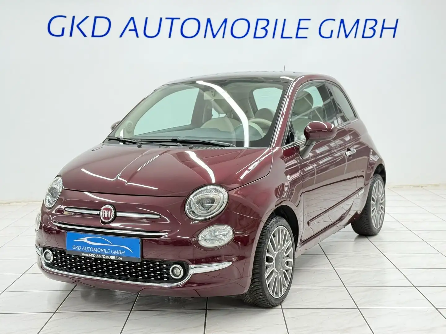 Fiat 500 *Pano*Navi*Klimaauto*DAB* Rouge - 1