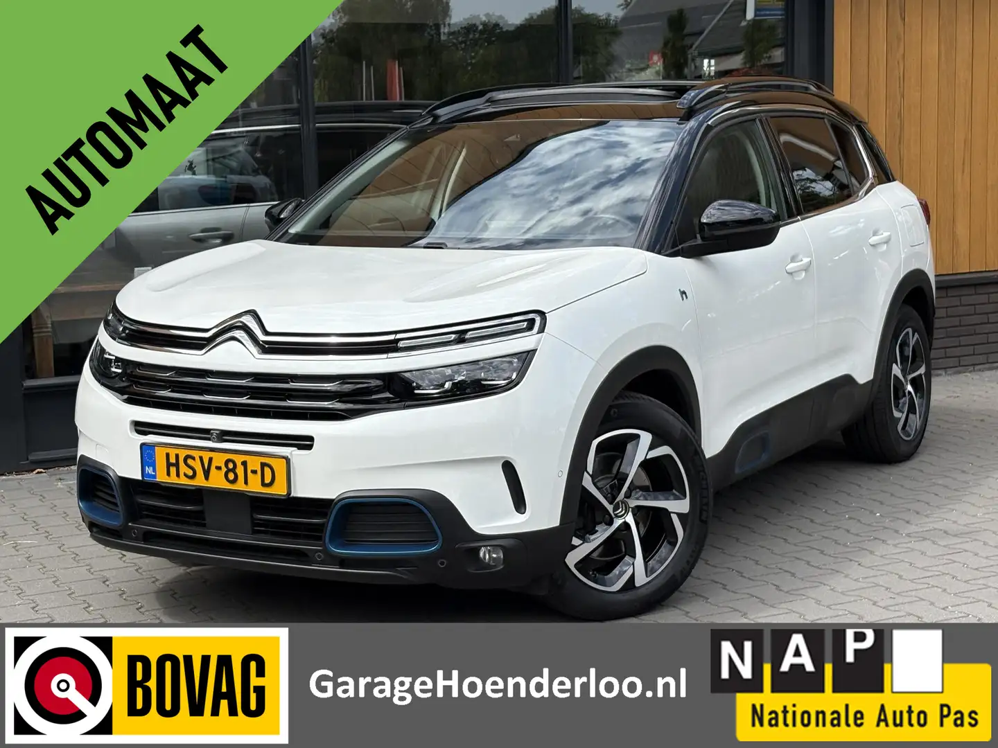 Citroen C5 Aircross 1.6 Plug-in Hybrid Leer, Panormadak, Garantie Wit - 1