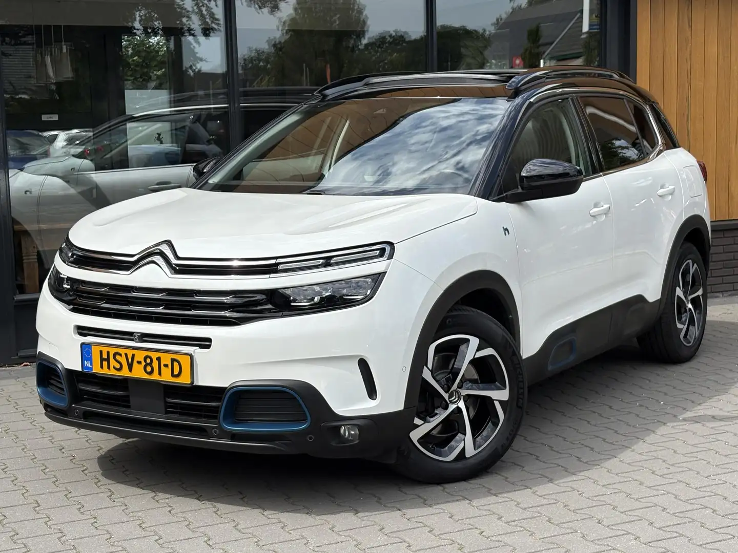 Citroen C5 Aircross 1.6 Plug-in Hybrid Leer, Panormadak, Garantie Wit - 2