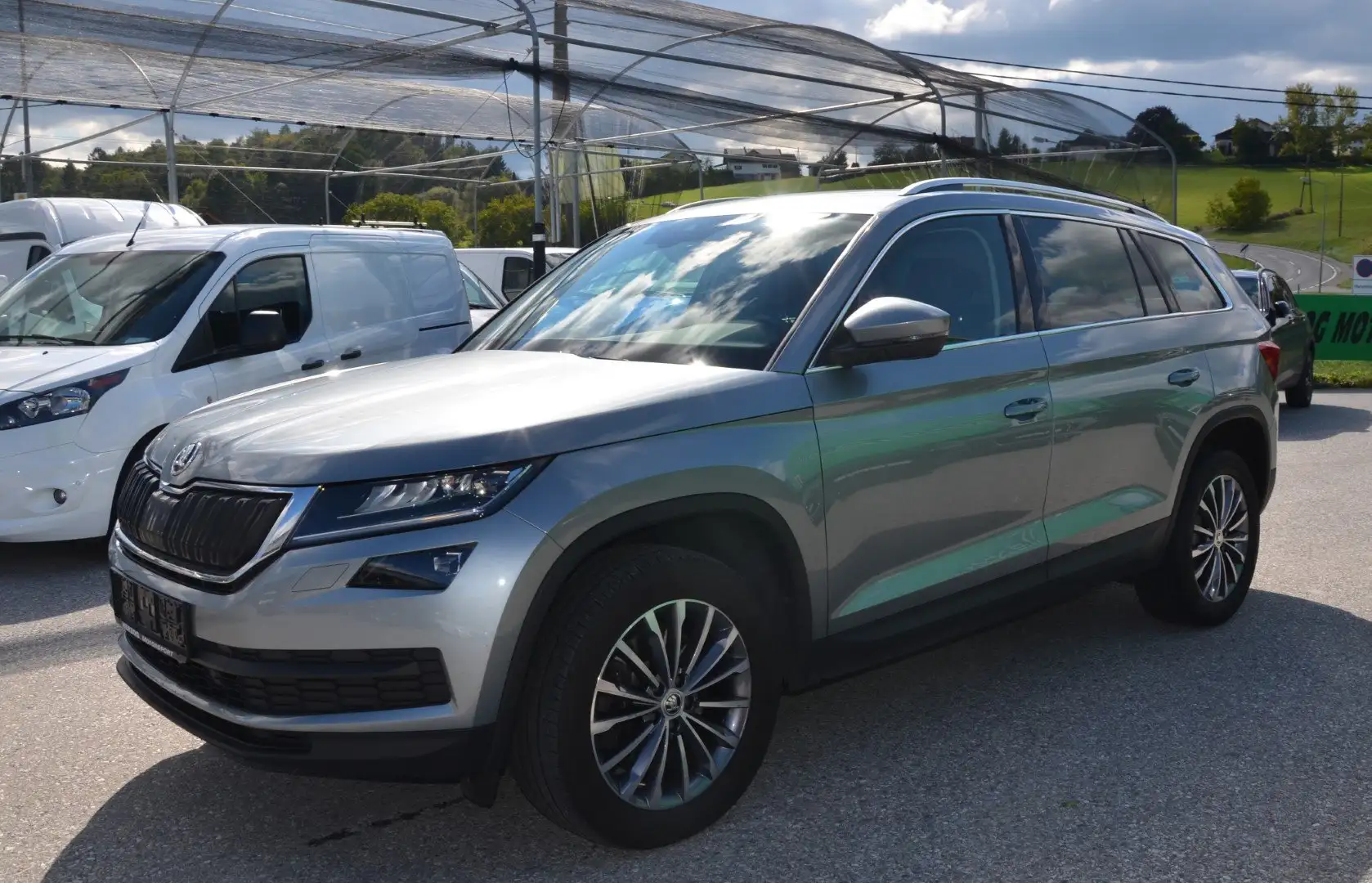 Skoda Kodiaq Kodiaq 2,0TDI 4x4 Style DSG MATRIX AHV T-LEDER 1.B Grau - 2