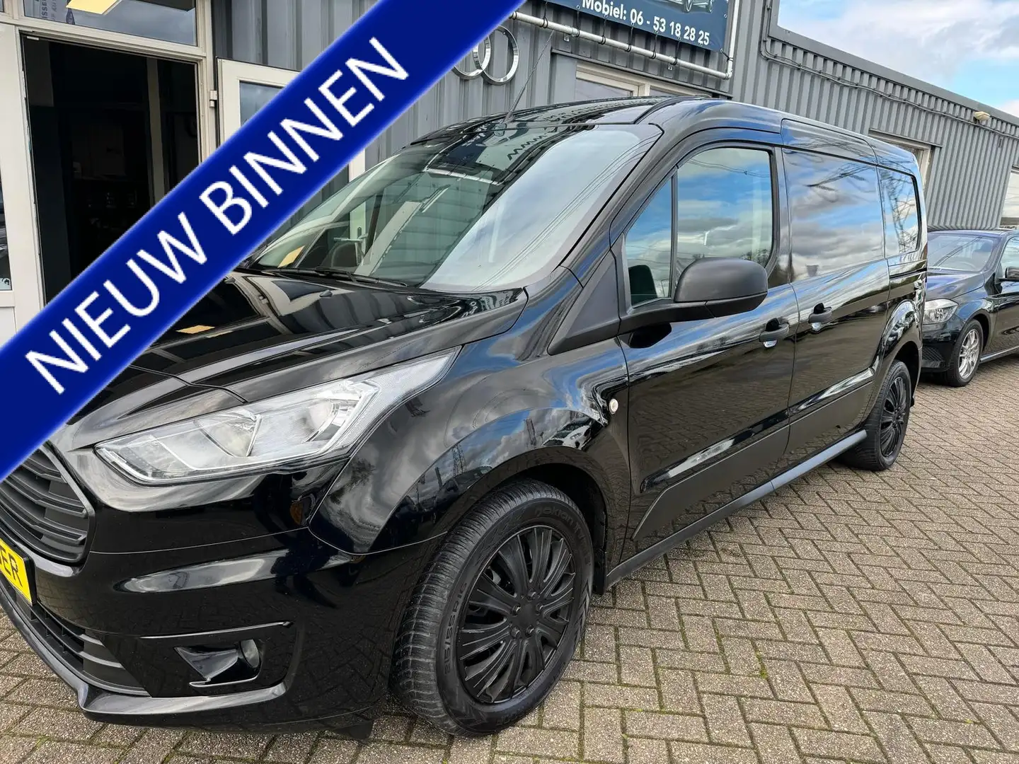 Ford Transit Connect 1.0 Ecoboost L2 Ambiente Zwart - 1