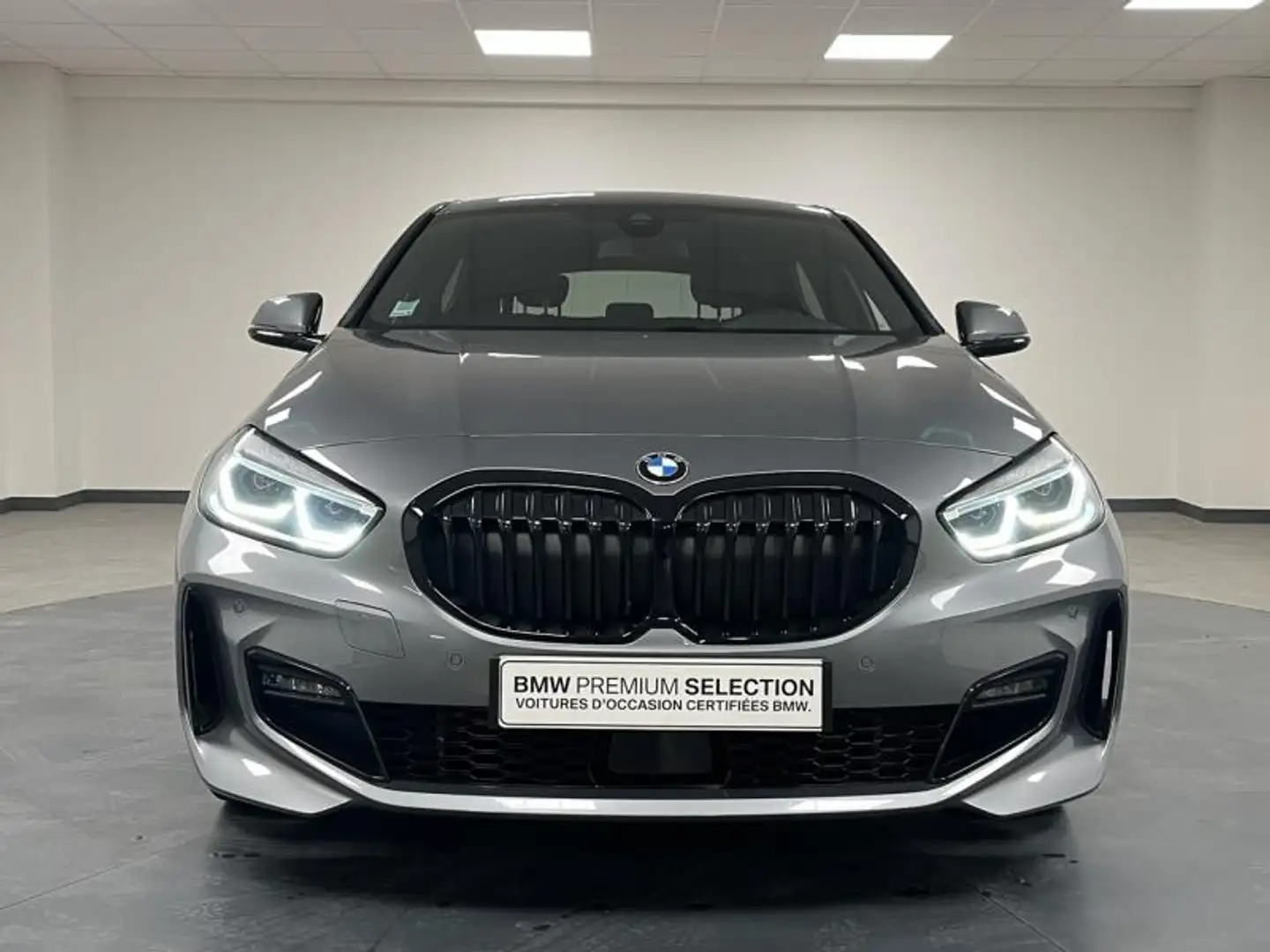 BMW 118 118dA 150ch M Sport Gris - 2