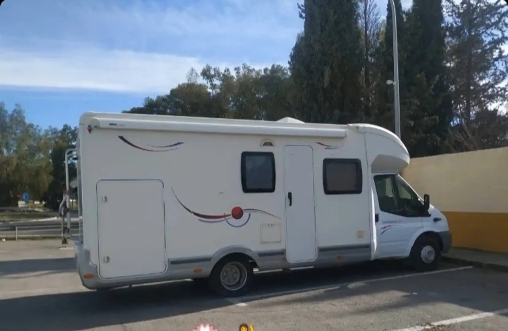 Ford Transit autocaravana ford challenger Blanco - 1
