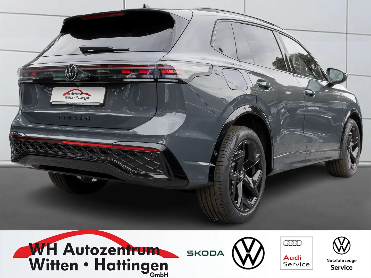 Volkswagen Tiguan 2.0 TDI DSG R-LINE BLACK STYLE PANORAMA STANDHZ... Grau - 2