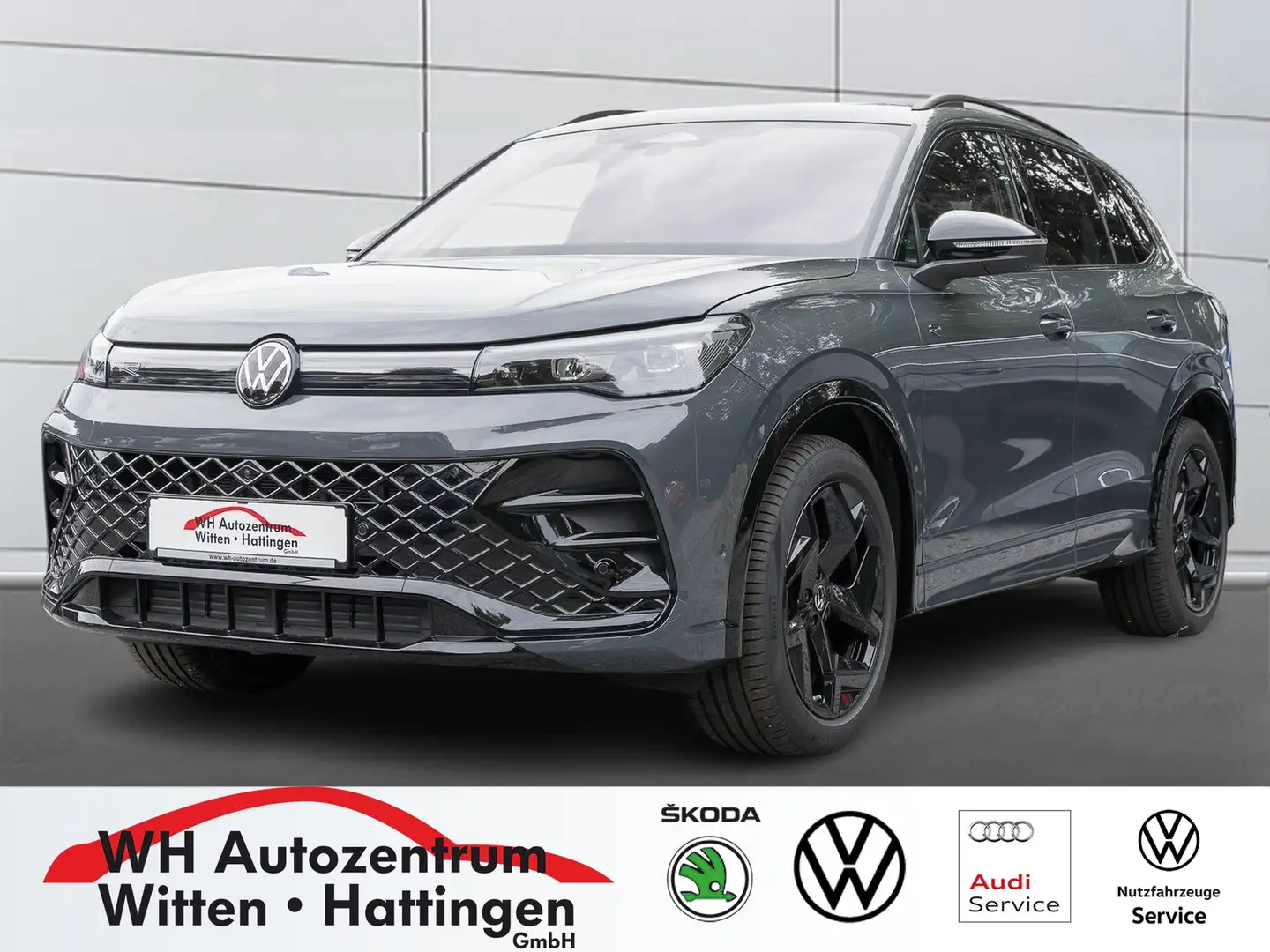 Volkswagen Tiguan 2.0 TDI DSG R-LINE BLACK STYLE PANORAMA STANDHZ... Grau - 1