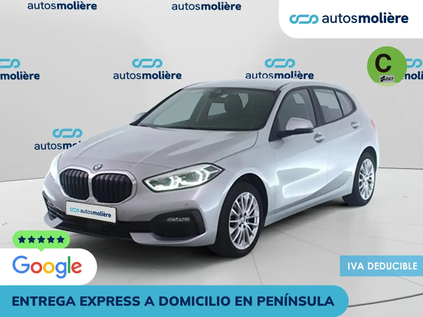 BMW 116 116dA Plateado - 1