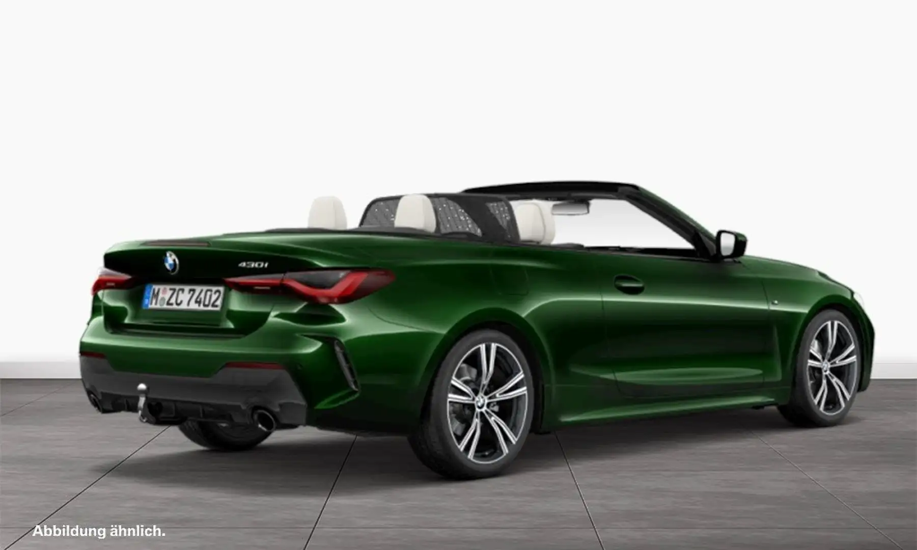 BMW 430 i Cabrio M Sport HK HiFi DAB WLAN Komfortzg. Grün - 2