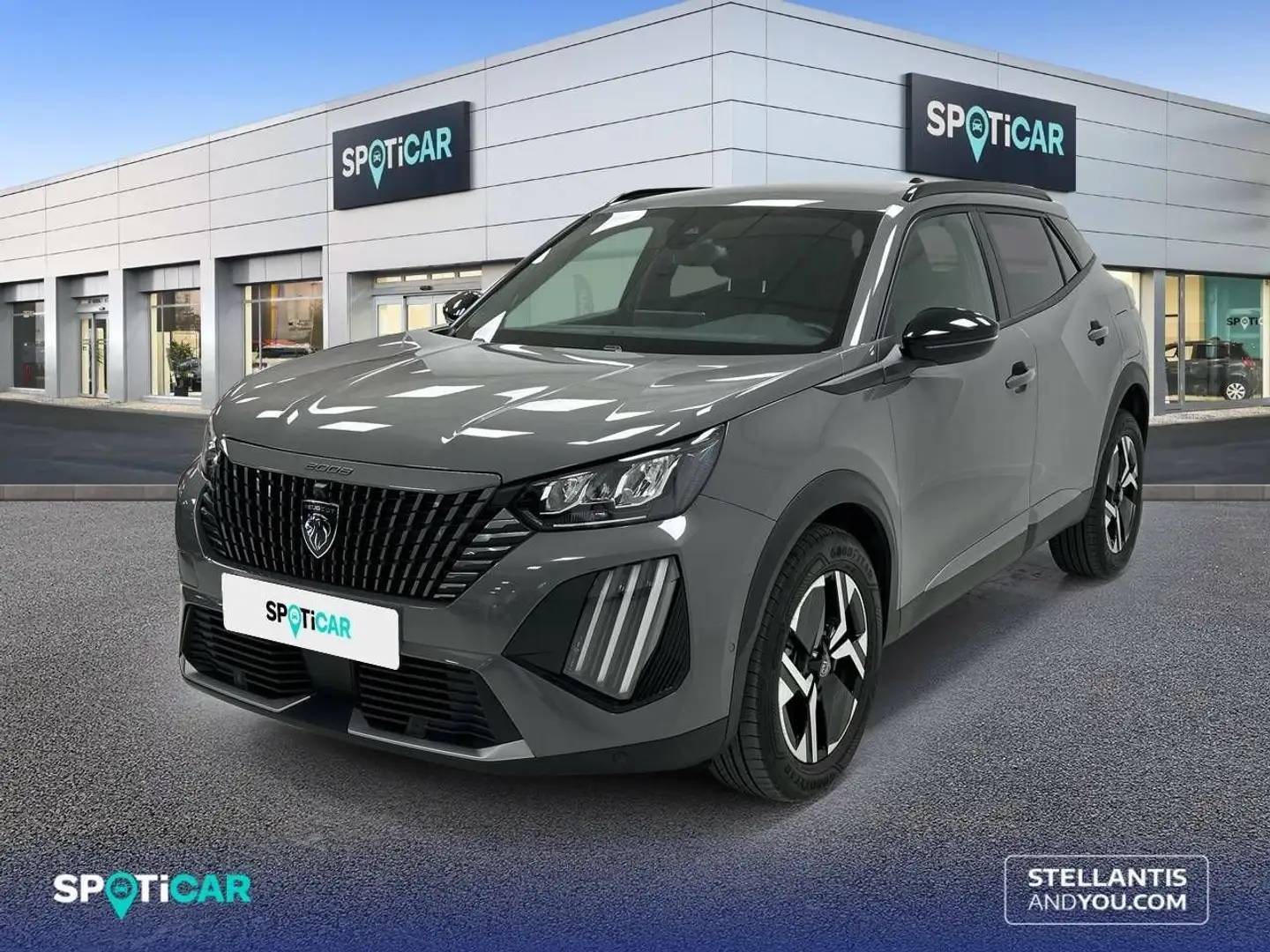 Peugeot 2008 1.2 PureTech S&S Allure 100 Grijs - 1