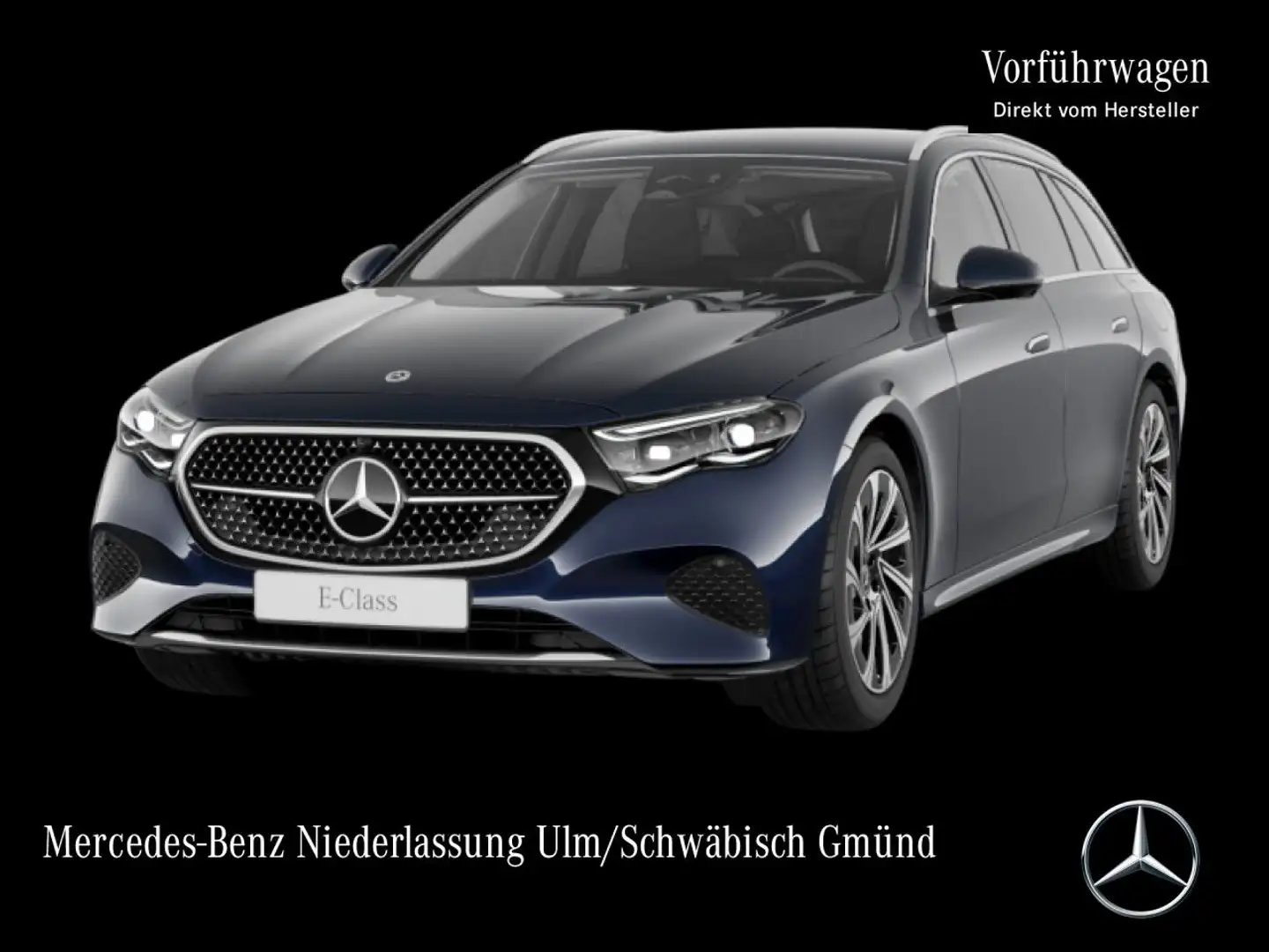 Mercedes-Benz E 300 e T Avantgarde 360° Airmat Distr. Totwinkel Blau - 1