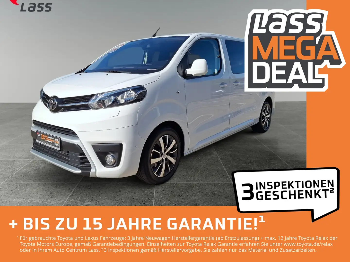 Toyota Proace Verso 2.0 Team D Navi+Standheizung+AHK Bianco - 1