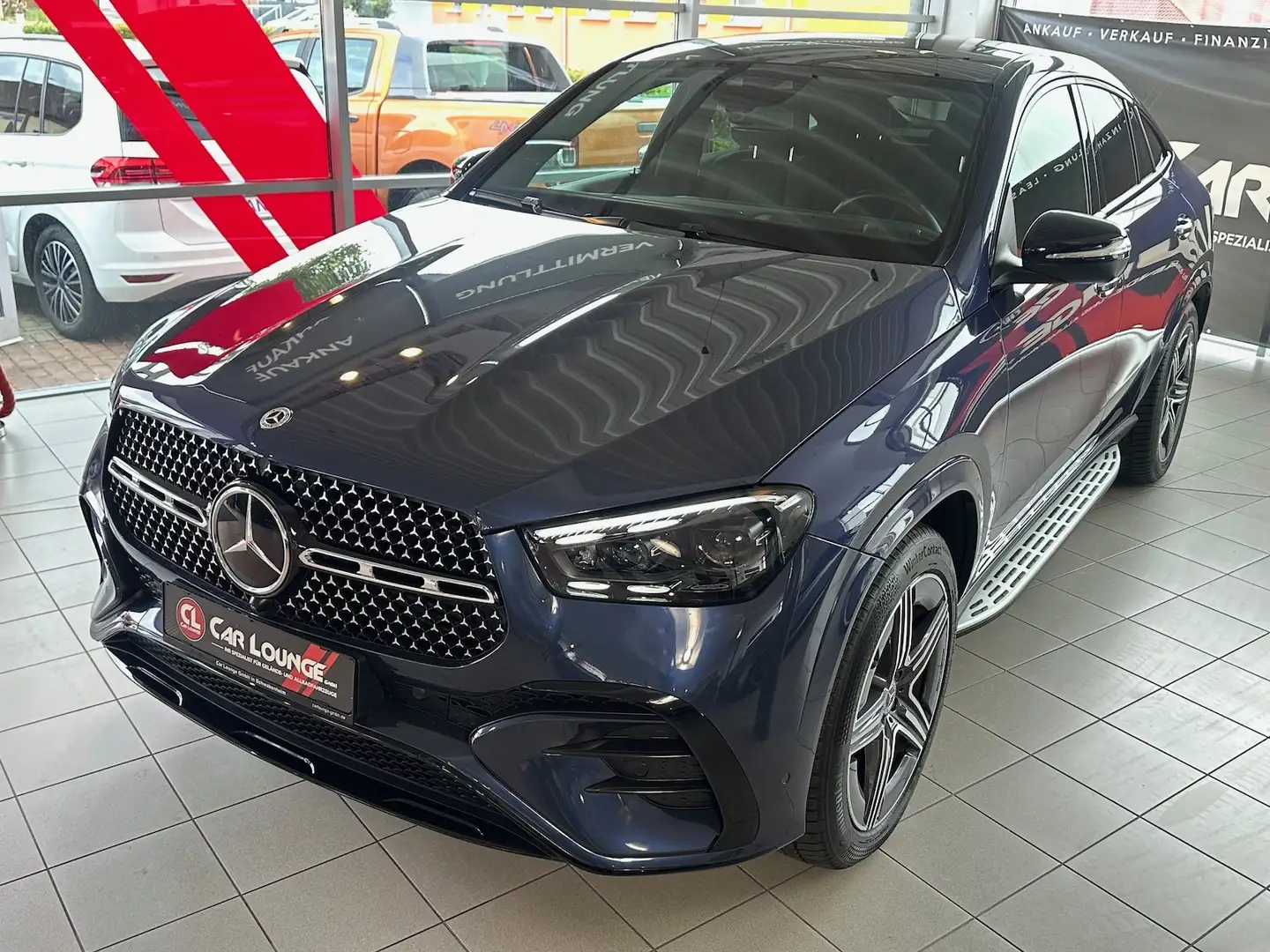 Mercedes-Benz GLE 450 d 4Matic Coupe AMG Line |Pano|LED|Burm| Blau - 2